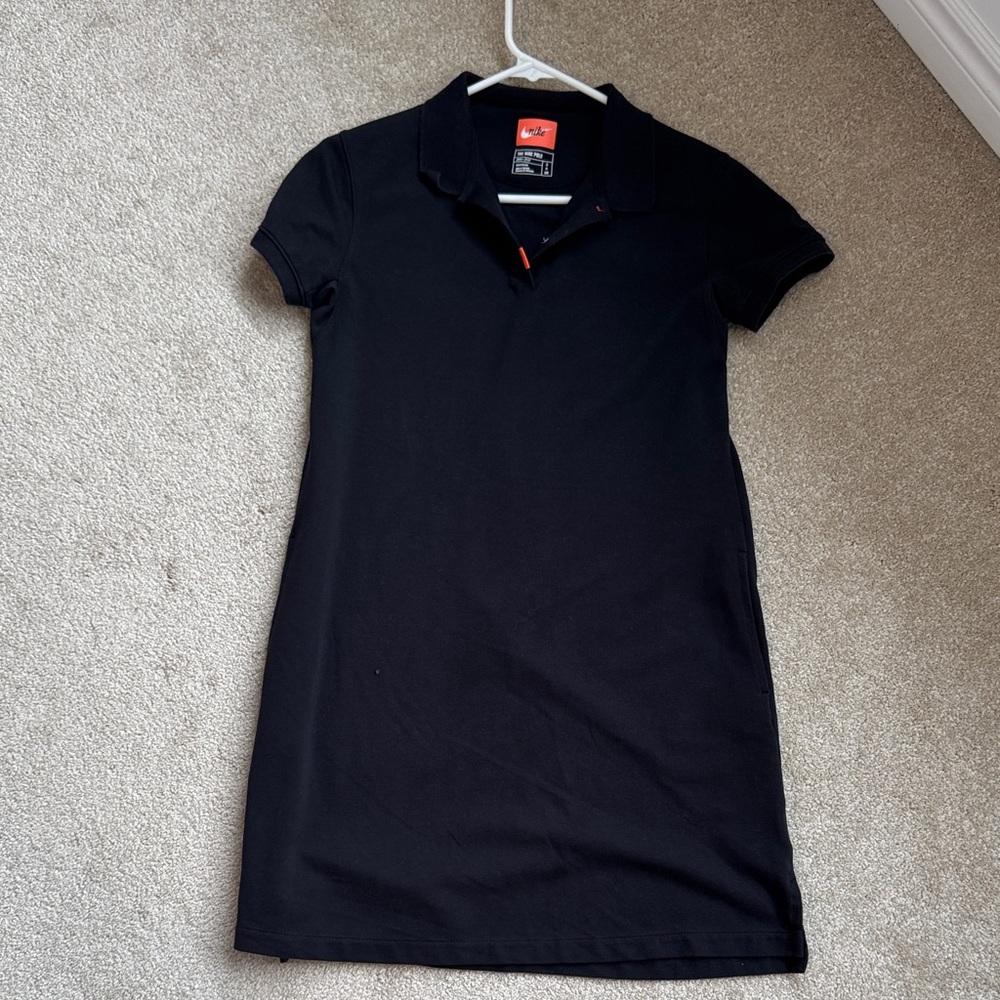 Nike Black Polo Dress